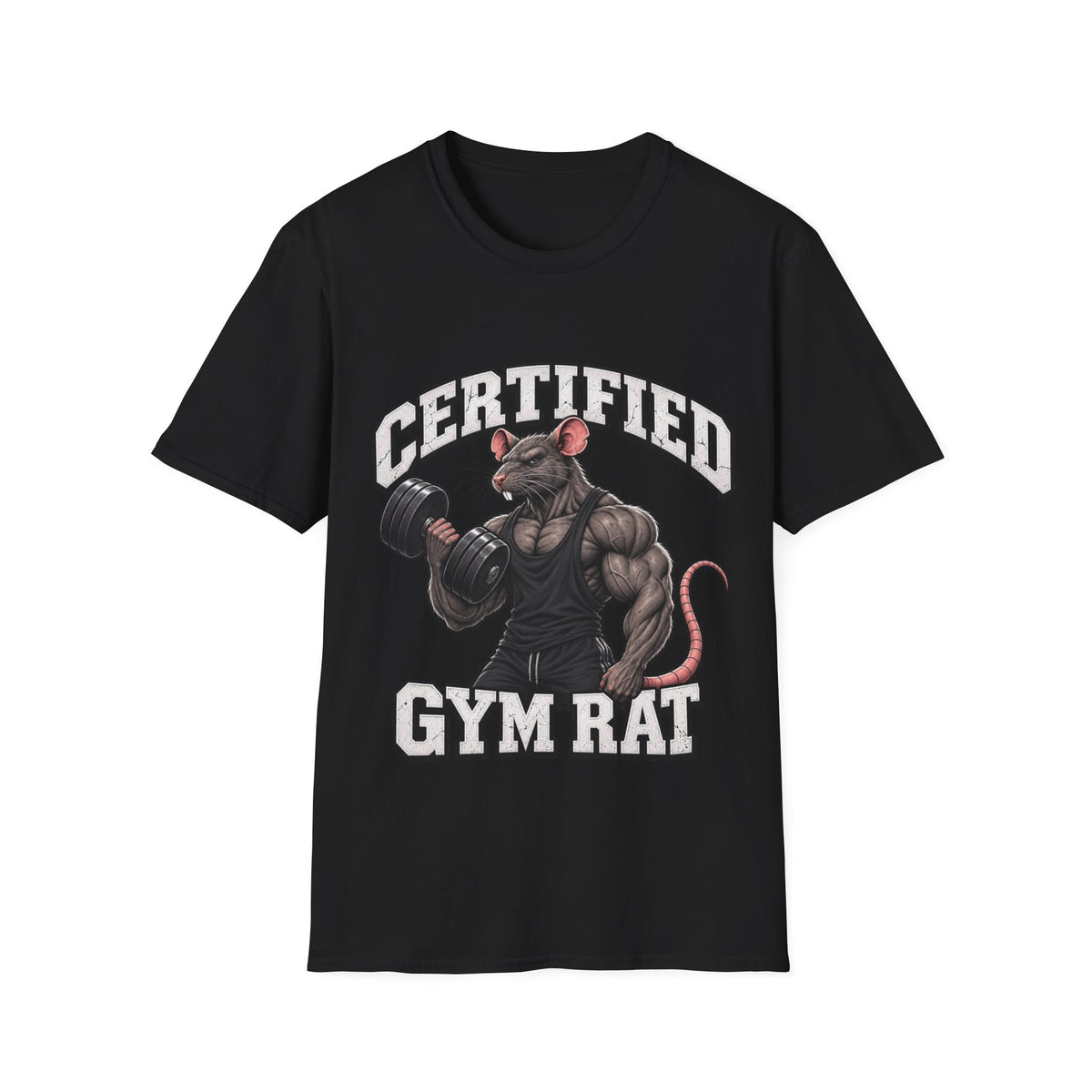 Certified Gym Rat T-Shirt